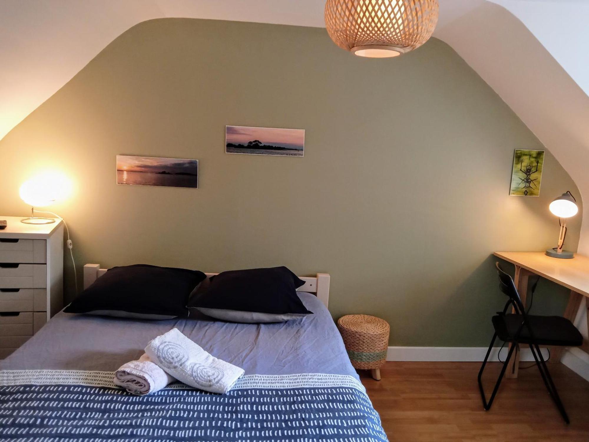 L Ideal 10 Mn Vannes Linge De Lit, Serviettes Inclus Wifi Parking Gratuit Noyalo Exterior photo